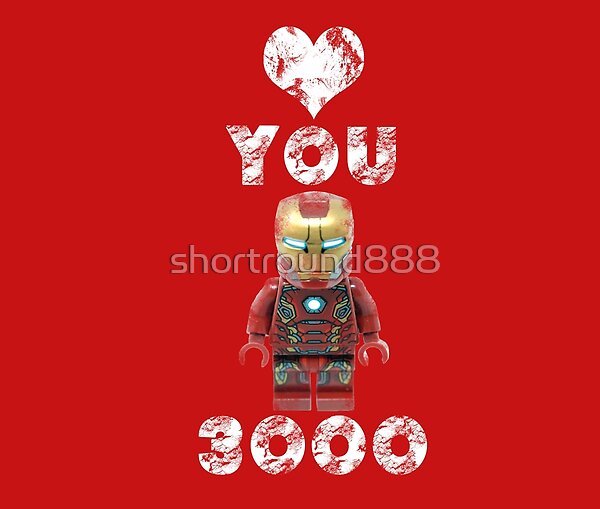 I Love You 3000 design - ideal for gifts